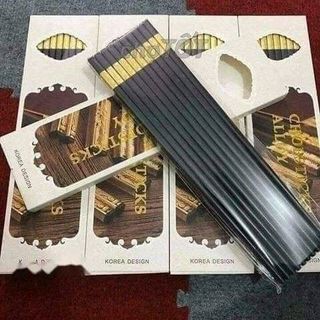 đũa mạ vàng