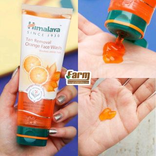 Sữa Rửa Mặt Quả Cam Trắng Da Giảm Nám Himalaya
