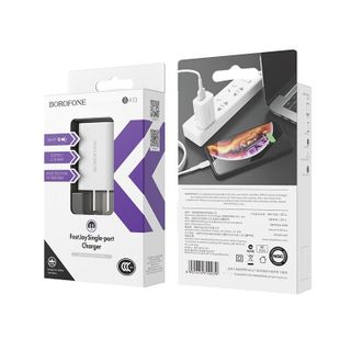 Cóc Sạc Nhanh BOROFONE BA37 2 cổng USB chuẩn US
