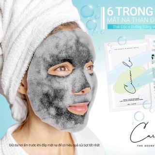 MẶT NẠ THẢI ĐỘC THAN TRE SỦI BỌT Phiên bản giới hạn