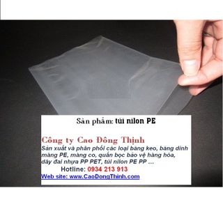 túi nilon PE PP zipper các loại giá sỉ cho số lượng