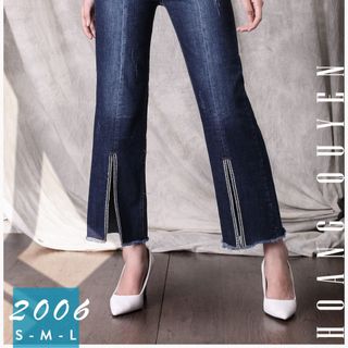 Quần jeans nữ ông rộng cao cấp Anfa giá sỉ