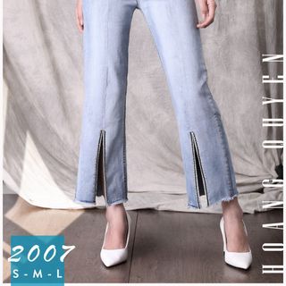 Quần jeans nữ ông rộng cao cấp Anfa