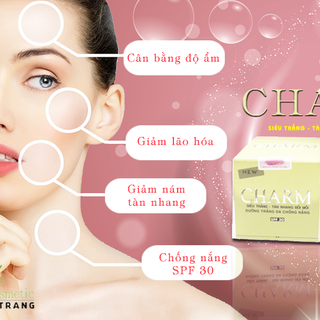 Kem Siêu Trăng Tàn nhang Đồi mối Charm 35g