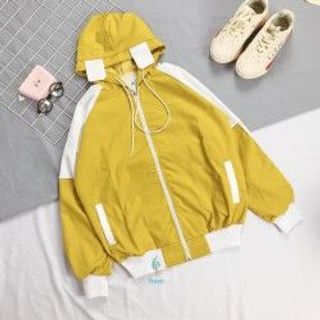 Áo khoác kaki hộp tai thỏ