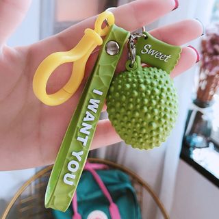 Móc khóa Silicon Sầu riêng dây Sweet