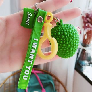 Móc khóa Silicon Sầu riêng dây Sweet