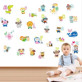 Decal dán tường bảng chữ cái - ABC1054 giá sỉ