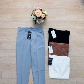 Quần Baggy Khuy Bọc dáng đứng