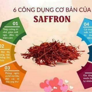 1 Gram Saffron - Nhụy Hoa Nghệ Tây Cao Cấp - Fullbox Dubai- Bahraman