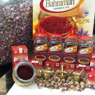 1 Gram Saffron - Nhụy Hoa Nghệ Tây Cao Cấp - Fullbox Dubai- Bahraman