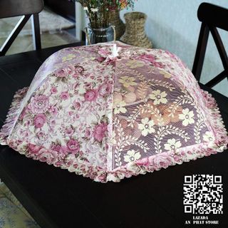Lồng bàn gấp gọn dạng LƯỚI đậy thức ăn