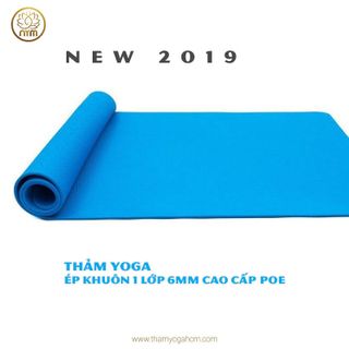 Thảm Yoga Ép Khuôn 1 lớp 6mm POE - Tổ Chức Sự Kiện cần dùng