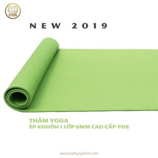 Thảm Yoga Ép Khuôn 1 lớp 6mm POE - Tổ Chức Sự Kiện cần dùng