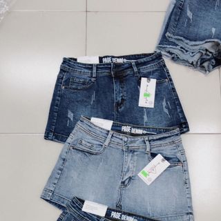 Quần sọt jean nữ size đại cao cấp Anfa