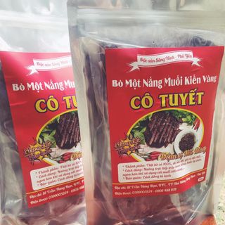 Bò một nắng muối kiến vàng