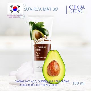 Sữa Rửa Mặt Bơ Hàn QuốcVerobene Avocado Cleasing Foam 150ml giá sỉ