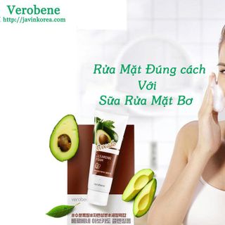 Sữa Rửa Mặt Bơ Hàn QuốcVerobene Avocado Cleasing Foam 150ml