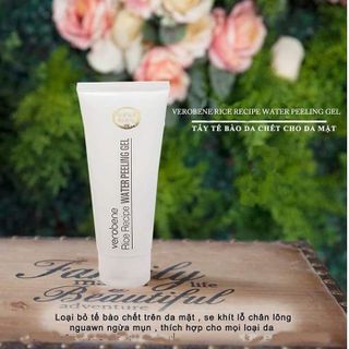 Gel Tẩy Tế Bào ChếtVEROBENE RICE RECIPE WATER PEELING GEL