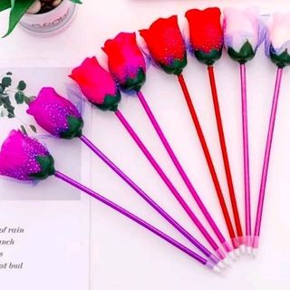 viết mực hình hoa hồng