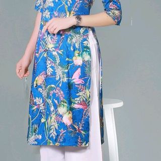 áo dài gấm