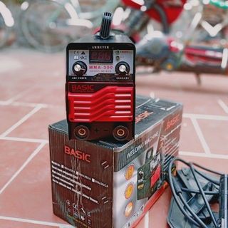 Máy hàn Basic 300a Hàn quốc đốt que 32 tốt bảo hành 12 tháng - may han basic 300A - 300a