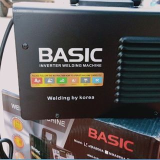 Máy hàn Basic 300a Hàn quốc đốt que 32 tốt bảo hành 12 tháng - may han basic 300A - 300a