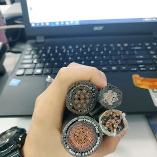 Nguồn cáp đồng trần giá rẻ nguyên cuộn