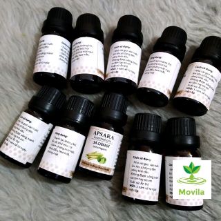 Tinh dầu thiên nhiên lọ xông 10ml 20 vị tự chọn miễn phí ship