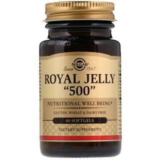 Viên uống sữa ong chúa cao cấp Solgar Royal Jelly 500 - 60 viên