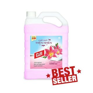 nước lau sàn Gift 4kg Vỏ Can mới
