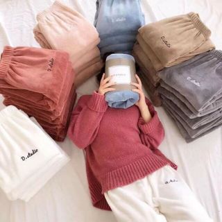 Quần nỉ bông hàng qc