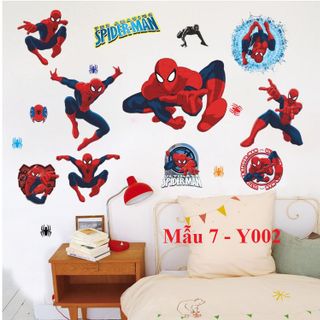 Decal dán tường siêu nhân - Y002 giá sỉ