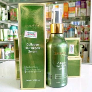 TINH DẦU PHỤC HỒI TÓC SOPHIA COLLAGEN HAIR REPAIR SERUM 100Ml