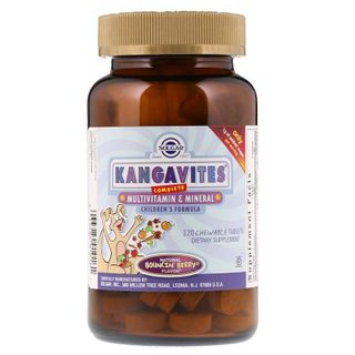 Kẹo nhai Vitamin tổng hợp cho trẻ em vị trái cây Solgar Kangavites Complete Multivitamin Mineral - 120 viên giá sỉ