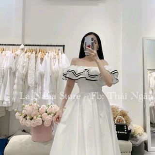 ĐẦM TRẮNG BẸT VAI VIỀN