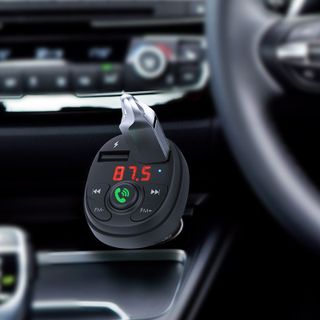 Máy Phát FM Nghe Nhạc BOROFONE Kèm Cóc Sạc Xe Hơi BC26 2 Cổng USB Hỗ Trợ Thẻ nhớ