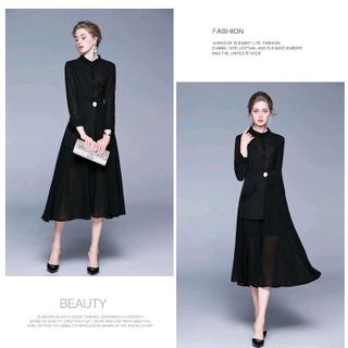 Đầm xếp ly cao cấp xinh