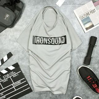 Áo thun body gym IRONSQUAD form slimfit co dãn 4 chiều