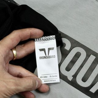 Áo thun body gym IRONSQUAD form slimfit co dãn 4 chiều