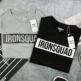 Áo thun body gym IRONSQUAD form slimfit co dãn 4 chiều