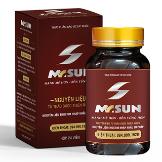 Viên uống Mr Sun - Bổ thận tráng dương tăng cường sinh lý nam