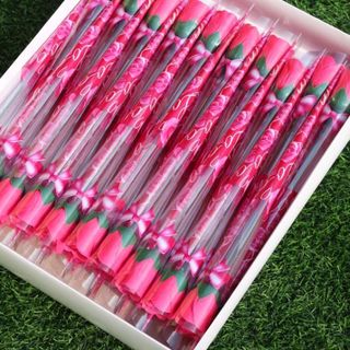 Hoa hồng sáp thơm nguyên cây bông hoa hồng sáp