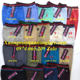Xưởng Quần Short Kaki Giá Rẻ giá sỉ
