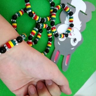 chuỗi đeo tay vòng tay phong thủy mix