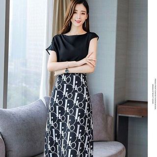 ĐẦM HỌA TIẾT PHỐI VOAN 2 LỚP - DT1062