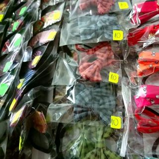 cột tóc nơ nhiều màu rất đẹp