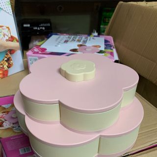 Khay mứt 2 tầng