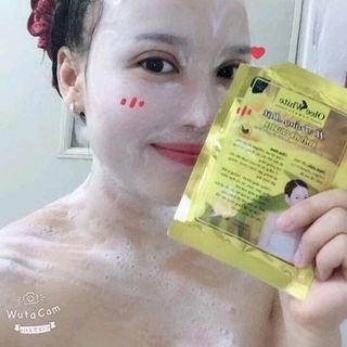 ủ trắng mặt huyết yếncollagen