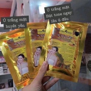 ủ trắng mặt huyết yếncollagen